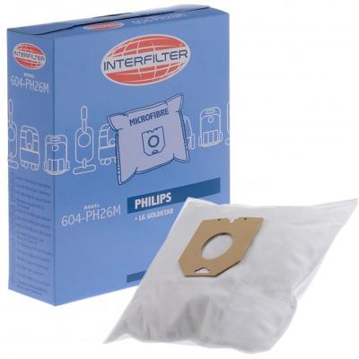 FRIAC Bo&icirc;te de 5 sacs microfibres Aspirateur 35601433 PHILIPS, LG, BEKO,, NILFISK - 35779