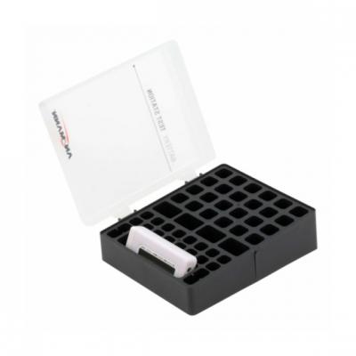 ANSMANN Bo&icirc;te de piles R03 (AAA), R6 (AA), 6LR61 (9 V) 1900-0041-1 (L x l x h) 173 x 138 x 63 mm