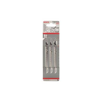 BOSCH  2608637591 Accessoire 3 Lames De Scie Sauteuse T 301Cd