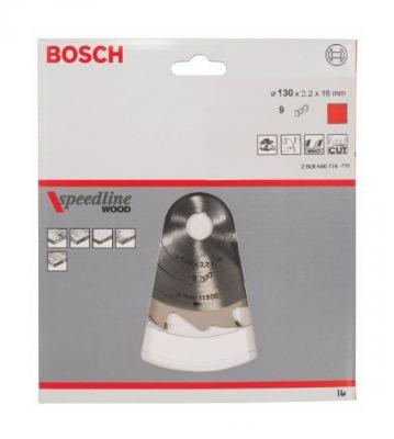 BOSCH  Lame de scie circulaire Standard 130 x 16 x 2,2 mm 9 mm
