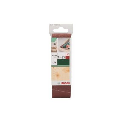 BOSCH Lot de 3 bandes abrasives , 40 x 305 mm, grains 120