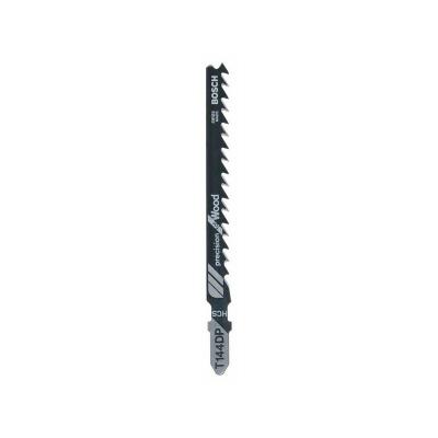 BOSCH ACCESSORIES Bosch 2609256726 Hcs - T 144 Dp Lame De Scie Sauteuse Pour Coupe Pr&eacute;cise Angulaire Epaisseur 5-50 Mm Longueur 100 Mm 