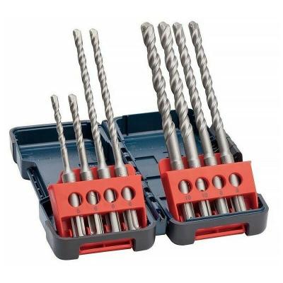 BOSCH Coffret de 8 forets b&eacute;ton sds Plus-3 (Diam&egrave;tre : d 5-6-8-10mm) 