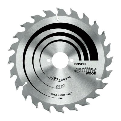 BOSCH Lame de scie circulaire Optiline Wood 184 x 16 x 2,6 mm, 48 1pc