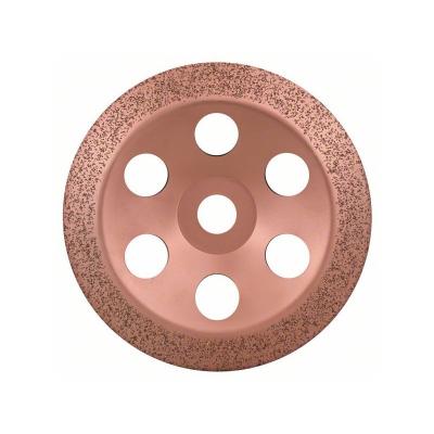 BOSCH Meule assiette au carbure 180 x 22,23 mm fin, surface bomb&eacute;e 1pc