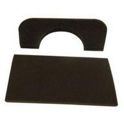 BOSCH 1 Filtre Rectangulaire + 1 Demie Lune Pour Aspirateur  B/S/H