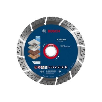 BOSCH  Expert Multimaterial 180x2.4x12 Mm Diamond Cut Disc Argent&eacute;
