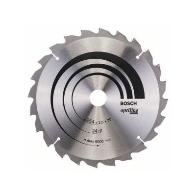 BOSCH  - 2608640434 Lame de scie circulaire op wo b 254x30-24