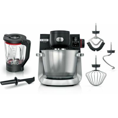 BOSCH Robot p&acirc;tissier avec balance  S&eacute;rie 6 MUMS6ZS17 1600 W Noir, Inox bross&eacute;