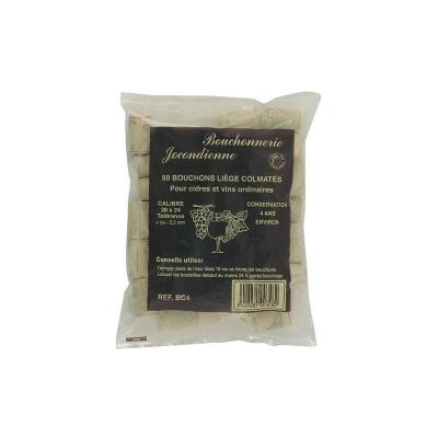BOUCHONNERIE JOCONDI  bouchon cylin.38x24colmat.sac100 bc4