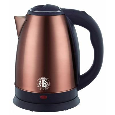 HERZBERG Bouilloire &eacute;lectrique 1.8L inox sans fil Cuivre   HG5011-COP