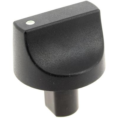 LA GERMANIA Bouton noir 12h gaz pour Cuisiniere 