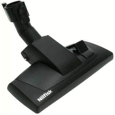 NILFISK  140 8492 550 Brosse Combinee de Luxe avec clip, Noir