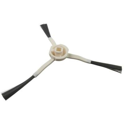  Brosse Lat&eacute;rale pour Aspirateur Robot Dreame W10S 3 Branches Souples Blanc / Noir