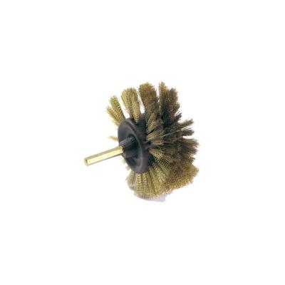 GERLON Brosse meuble radiale en acier laitonn&eacute; BRICOZOR