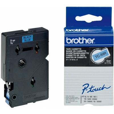 BROTHER Ruban matriciel  9mm noir / Bleu