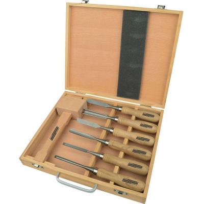 BRUDER MANNESMANN Br&uuml;der Mannesmann Ensemble doutils de sculpture en bois 7 pcs 66107