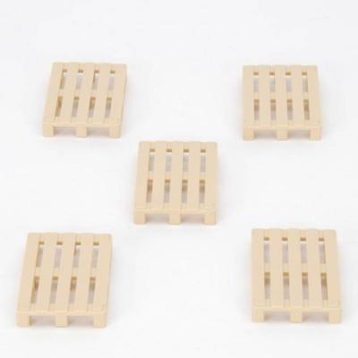 BRUDER   - Set Europalettes 5 Pi&egrave;ces - Beiges - 45004