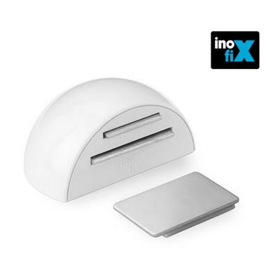 INOFIX  - Butee de retention magnetique adhesive blanche (blister)