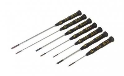 C.K  T4883XESD Jeu de 7 tournevis ESD fente/PH