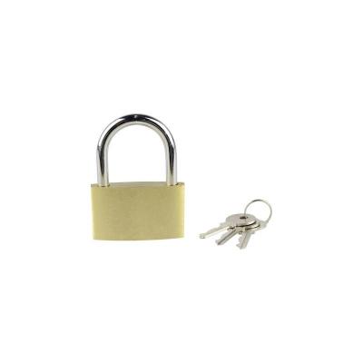 BRUDER MANNESMANN Cadenas Br&uuml;der Mannesmann M 413-50 or-jaune avec serrure &agrave; cl&eacute;