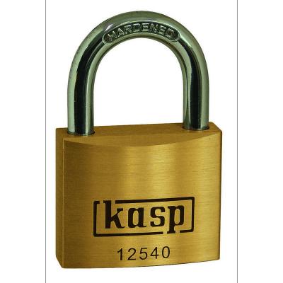 KASP  K12550 Cadenas en Laiton Premium, Or/Argent, 50 mm