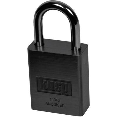 KASP  K14040BLAD Cadenas aluminium 38 mm Noir