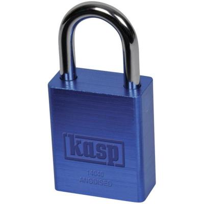KASP  K14040BLUD Cadenas aluminium 38 mm Bleu