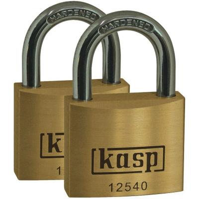 KASP  - Cadenas K12525D2 or-jaune avec serrure &agrave; cl&eacute; C50674