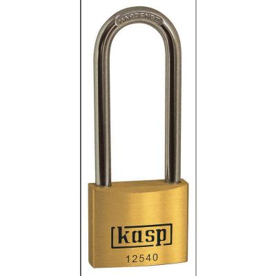 KASP  K12550L80D Cadenas en laiton Premium 50 x 80 mm Anse haute