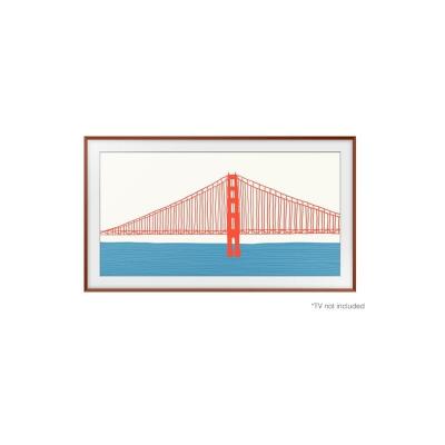 SAMSUNG Cadre The Frame  55'' 2021 Rouge Brique 