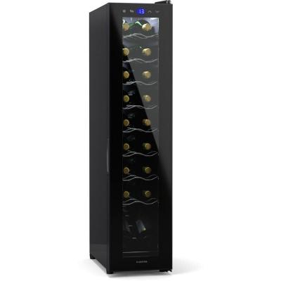 KLARSTEIN  shiraz 18 slim uno cave &agrave; vin de service compacte 18 bouteilles 5-18 &deg;c tactile noir 