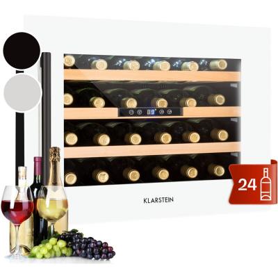 KLARSTEIN  vinsider 24 built-in uno cave &agrave; vin de service encastrable 24 bouteilles 57 litres blanc 