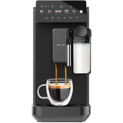 CECOTEC Machine &agrave; Caf&eacute; Automatique  Cremmaet Lungo Latte 19Bar Noire