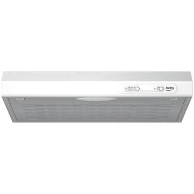 BEKO CFB5310W Hotte 200W 240V 62dB Acier Inoxydable Blanc