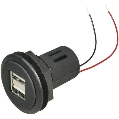 PROCAR Chargeur voiture USB &agrave; installer 12-24V 