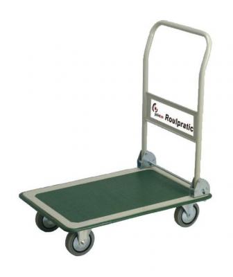 FINISH Chariot roulpratic vert 300k plateau 750x490mm