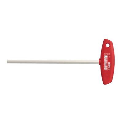 WIHA  Cl&eacute; m&acirc;le six pans avec manche en T (334) 5 mm, 100 mm - 00916