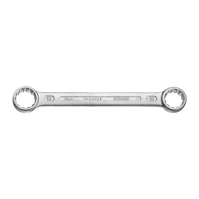 GEDORE Cl&eacute; polygonale double 4 8 x 9 mm 114 mm droit  6053010