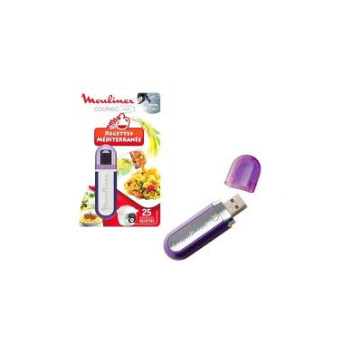 MOULINEX Cl&eacute; usb recettes m&eacute;diterran&eacute;e pour cook&eacute;o usb -  xa600011
