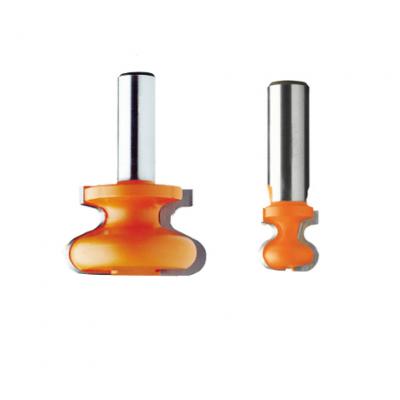 CMT  &ndash; Fraise pour d&eacute;fonceuse 19,05mm &ndash; Queue 8mm &ndash; Carbure haute qualit&eacute; &ndash; Pour poign&eacute;es en bois l&eacute;ger &ndash; Hauteur de coupe 19,05mm