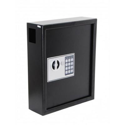 LIFEBOX Coffre fort 40 cl&eacute;s mural avec code num&eacute;rique - 