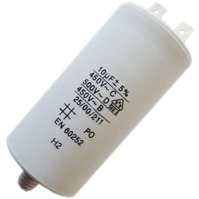 BAUKNECHT  Condensateur 10 &micro;f 400/450 V Ecrou Centr Ref: 284979
