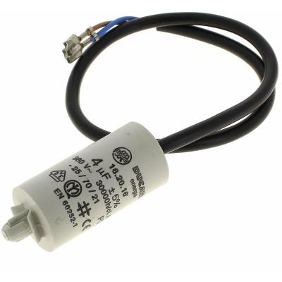 CANDY Condensateur 4&micro;f 400v + fils pour Refrigerateur