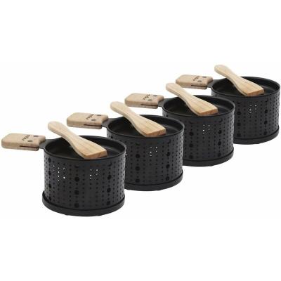 COOKUT Appareil &Agrave; Raclette &Agrave; La Bougie Pour 4 Personnes 