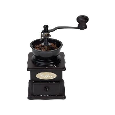 Moulin à Café Rétro Manuel – Style Ancien, Mécanisme Fonctionnel, Pièce Déco Vintage