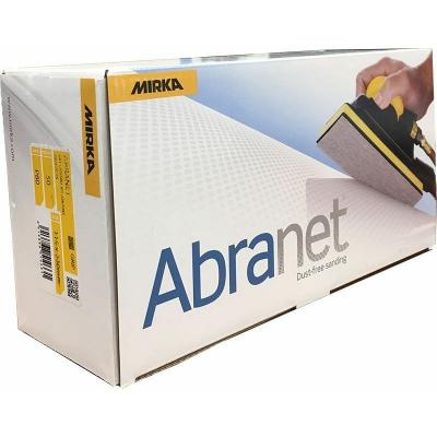 MIRKA  Abrasif ABRANET 115x230mm Grip G80, 50 pi&egrave;ces - 5411205080
