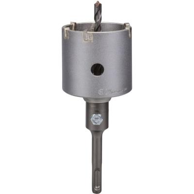 BOSCH  - 2608550064 - Set 3 pi&egrave;ces couronne-tr&eacute;pan SDS-Plus, 68 x 54 mm