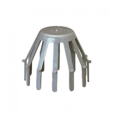 GIRPI  Crapaudine Gris PVC D.80mm