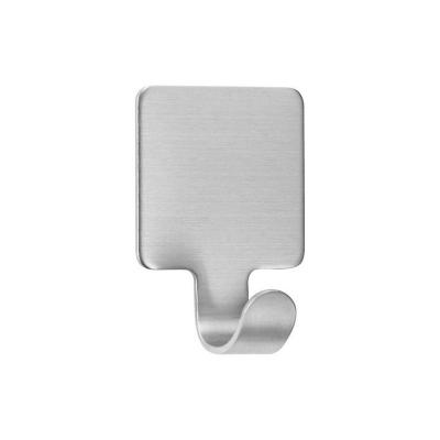 INOFIX  - Support mural adhesif crochet inox (blister 2 unites)